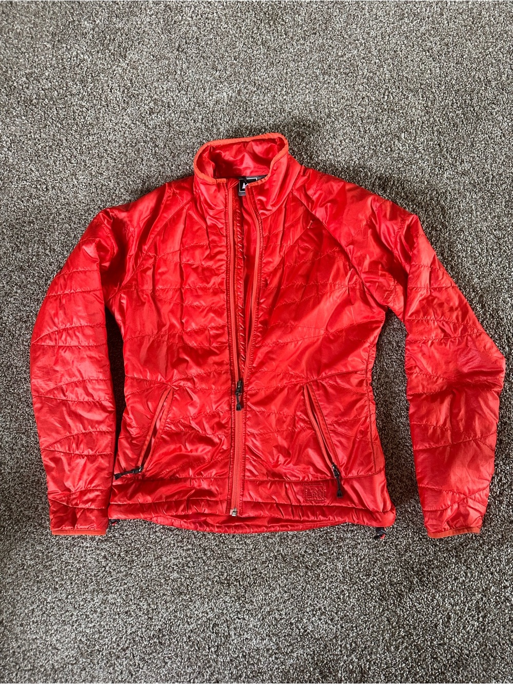 REI Women's Bright Red Quilted Puffer Jacket